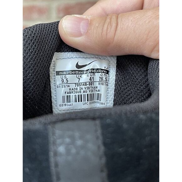 Nike Force Sky High “Polka Dot” Hidden Wedge Shoes Womens Sz 9.5 705148-001 RARE - Picture 5 of 9